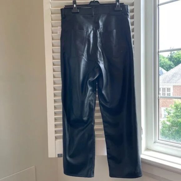 Levi's Ribcage Pleather Pants - Picture 4 of 8